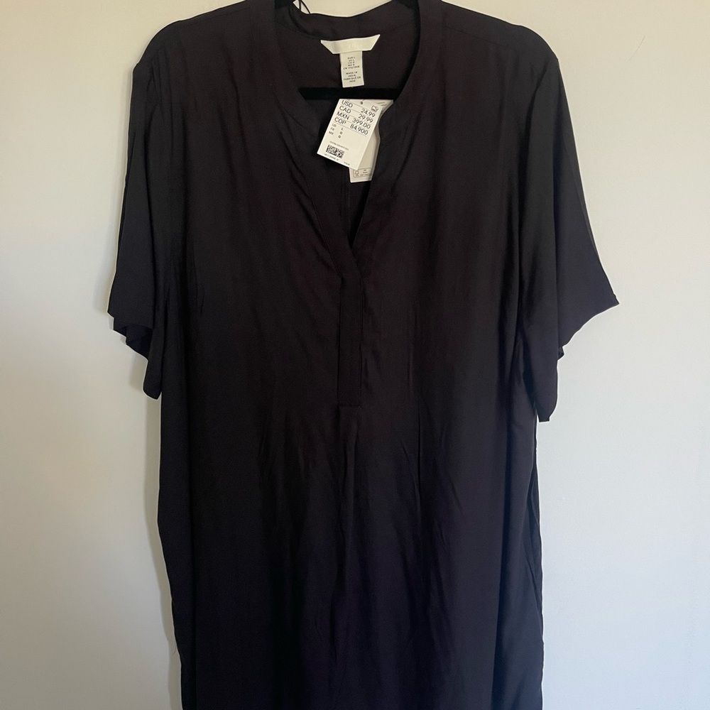 H&M Black Mini Dress